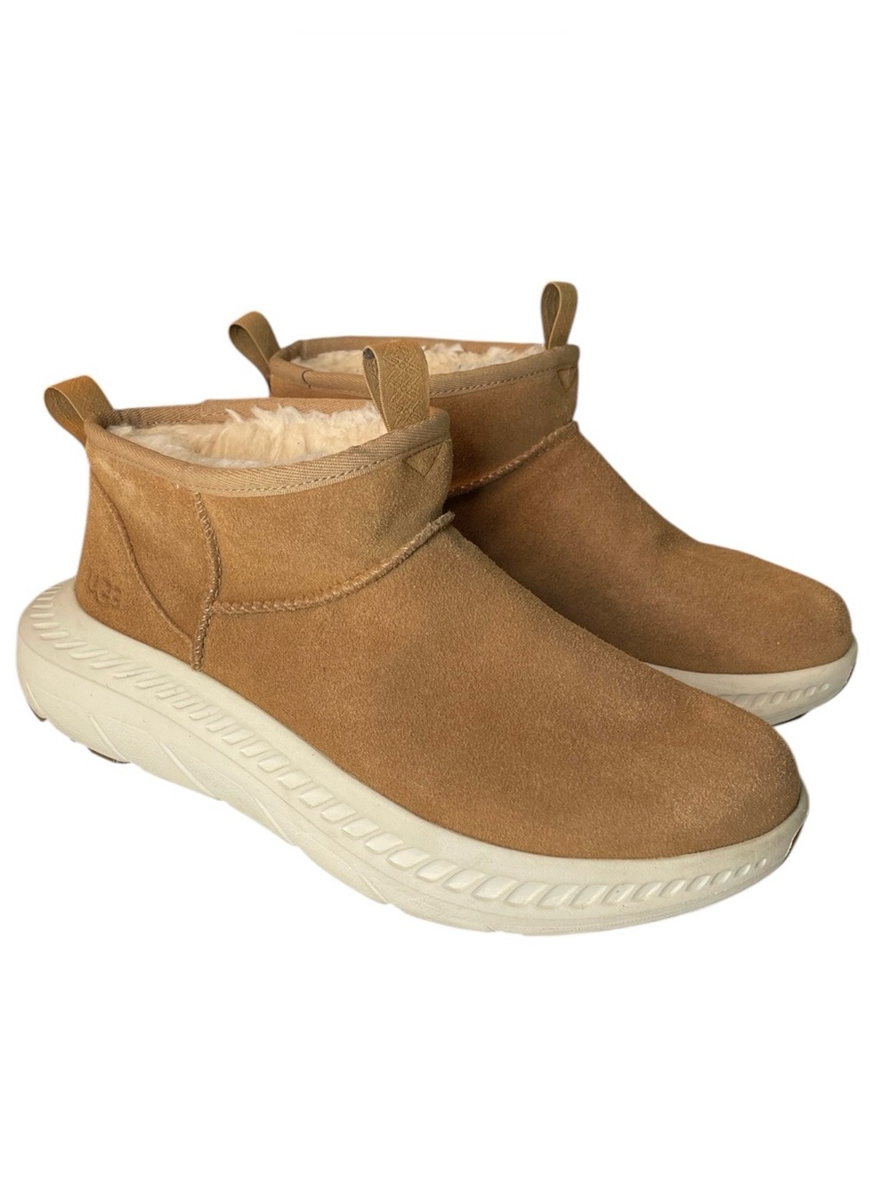 UGG CA805 V2 Ultra Mini Boots Men’s Size 10 Chestnut Suede 1130797